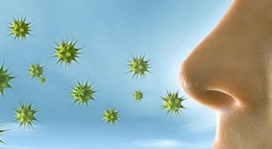 علامتان في الأنف تحذ