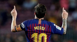 شاهد ميسي في تدريبات