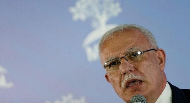 وزير الخارجية الفلسطيني رياض المالكي