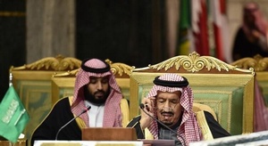 العاهل السعودي وولي 